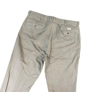 VTG Y2K Polo Ralph Lauren Mens 40x30 Philip Khaki‎ Cotton Chino Flat Front Pants